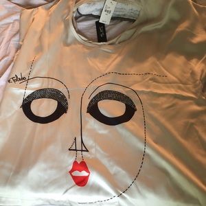 Lane Bryant 14/16 Isabel Toledo Face New blouse